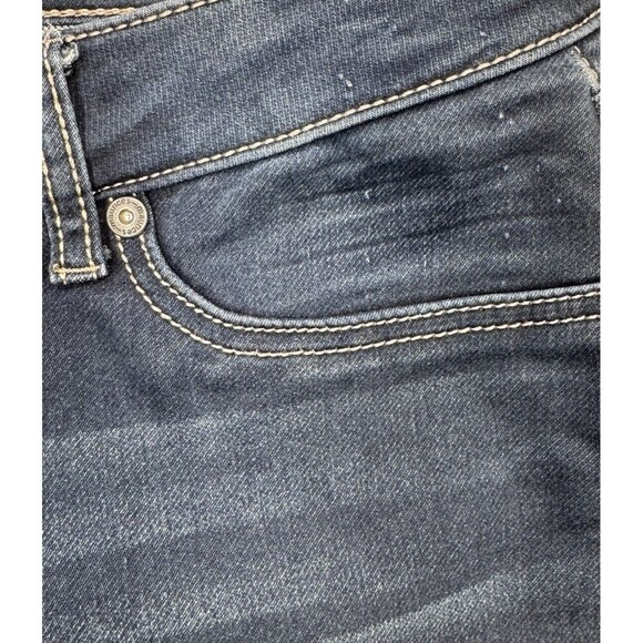 Maurices Jeans Womens M-S Skinny Joga Mid Rise Blue Denim Stretch Measure 31x26 - Picture 5 of 10